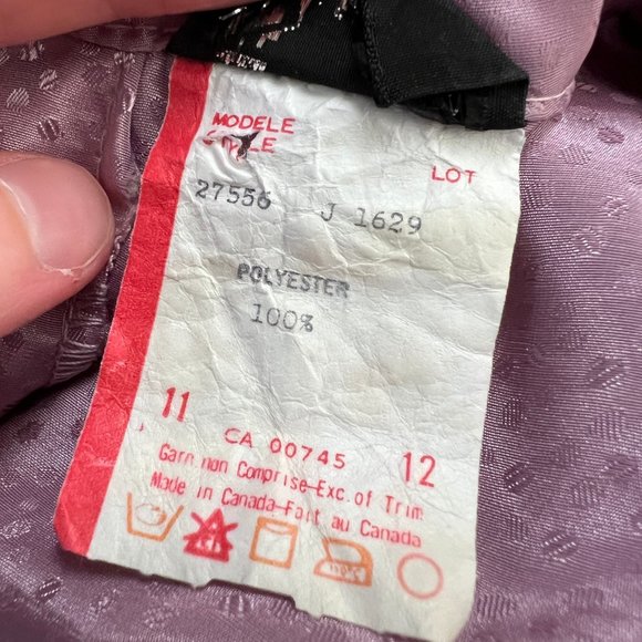 Vintage Polka Dot Belted Midi Dress Mock Neck Preppy Secretary Mid Century MCM - Picture 7 of 8